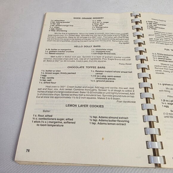 Vintage Cookbook American Association of University Women Alvin Branch Texas - Picture 13 of 16